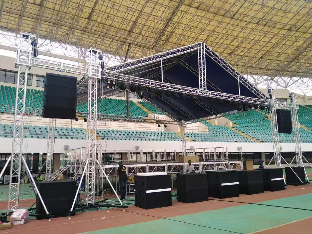 Hệ thống Âm thanh Nhà thi đấu ZSOUND Vang dội tại Sân vận động của Ghana 